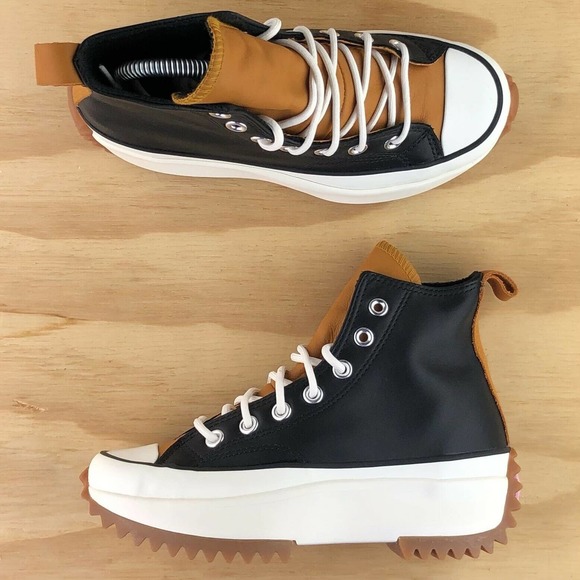 Converse Run Star Hike High Top Platform Black - Picture 4 of 9